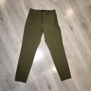 Banana Republic Devon Skinny pants hunter green women's size 6 stretch fit